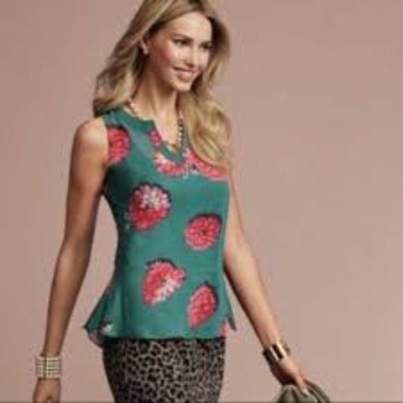 CAbi Tops - Cabi Blushing Floral Top